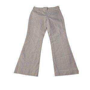 A New Day Womens Khaki Flare Leg Trousers Size 4